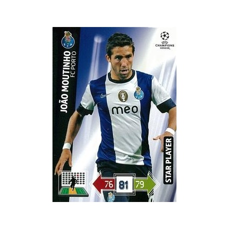 Venta Cromo Joao Moutinho Star Player Adrenalyn Xl Champions League