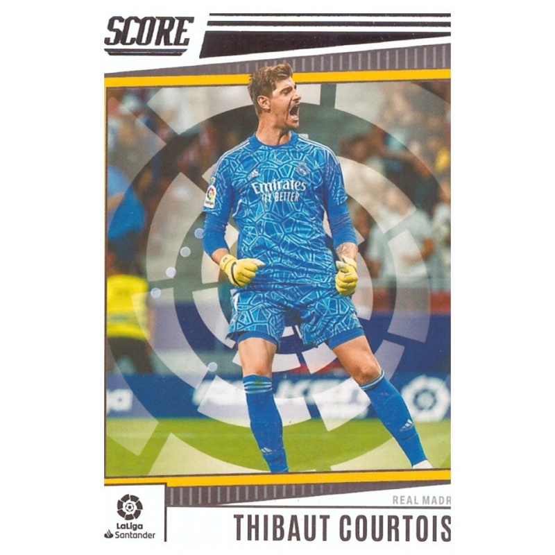 Sale Trading Cards Thibaut Courtois Real Madrid Panini La Liga Score