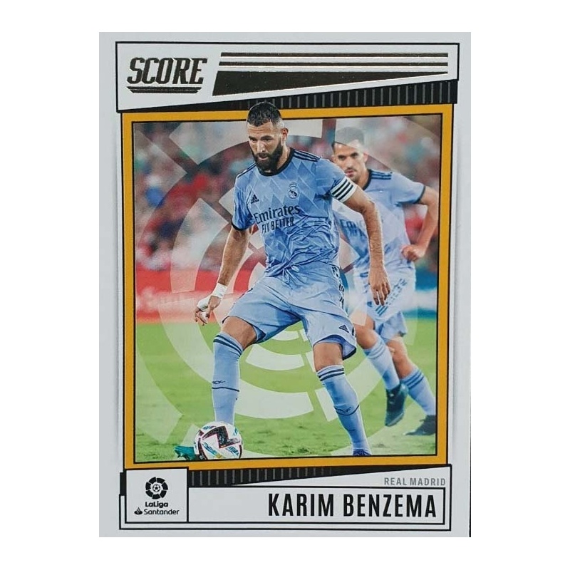 Sale Trading Cards Karim Benzema Real Madrid Panini Score La Liga