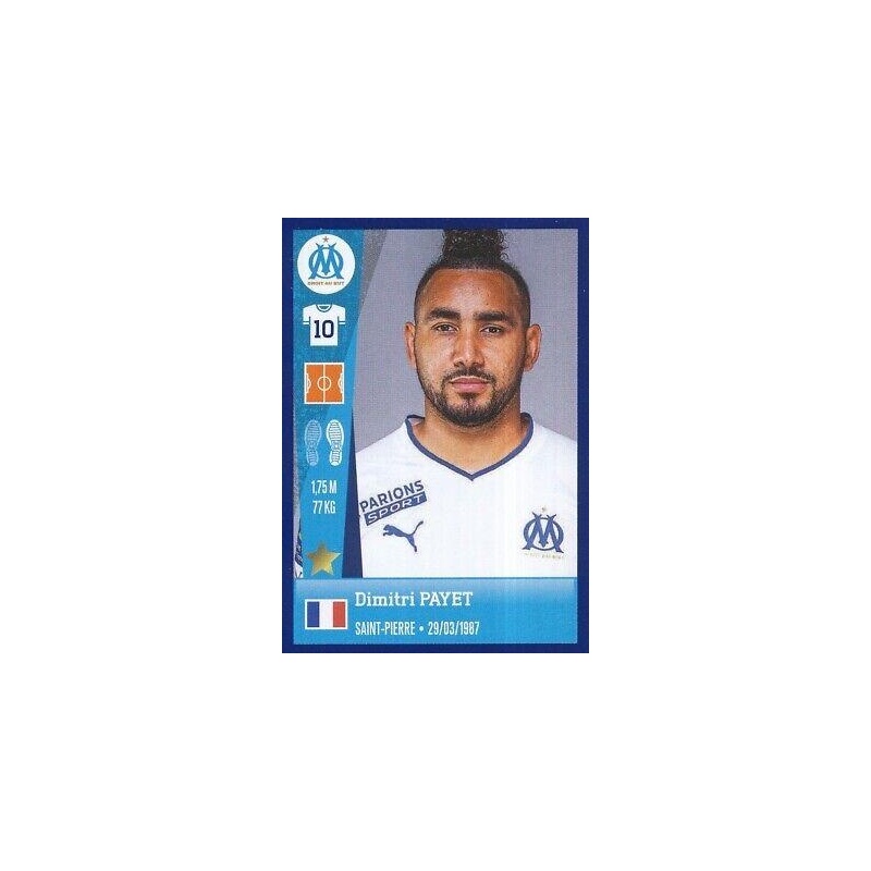 Cromos De F Tbol Dimitri Payet Olympique De Marseille Panini Foot