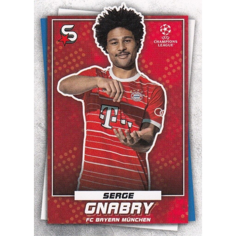 Venta Cromo Serge Gnabry Bayern M Nchen Topps Superstars