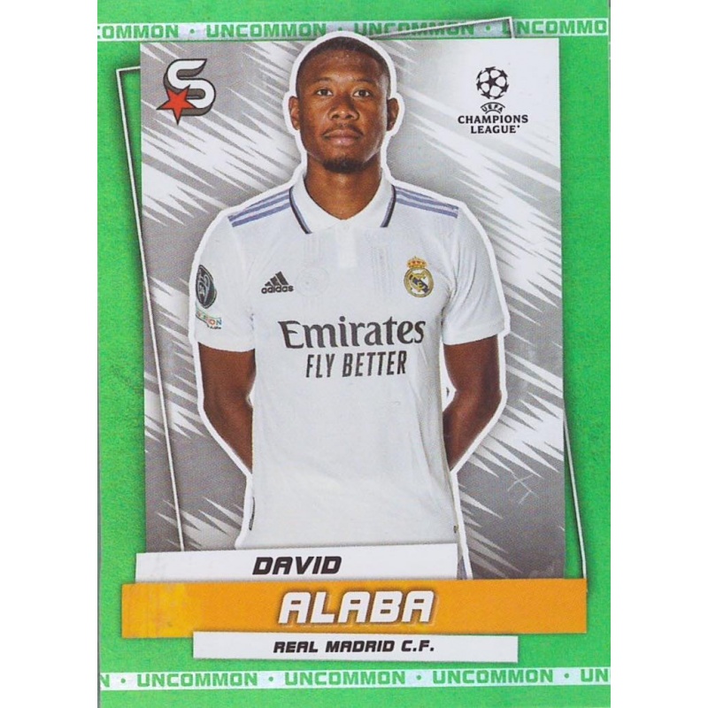 Oferta Trading Card David Alaba Uncommon Real Madrid Topps Superstars