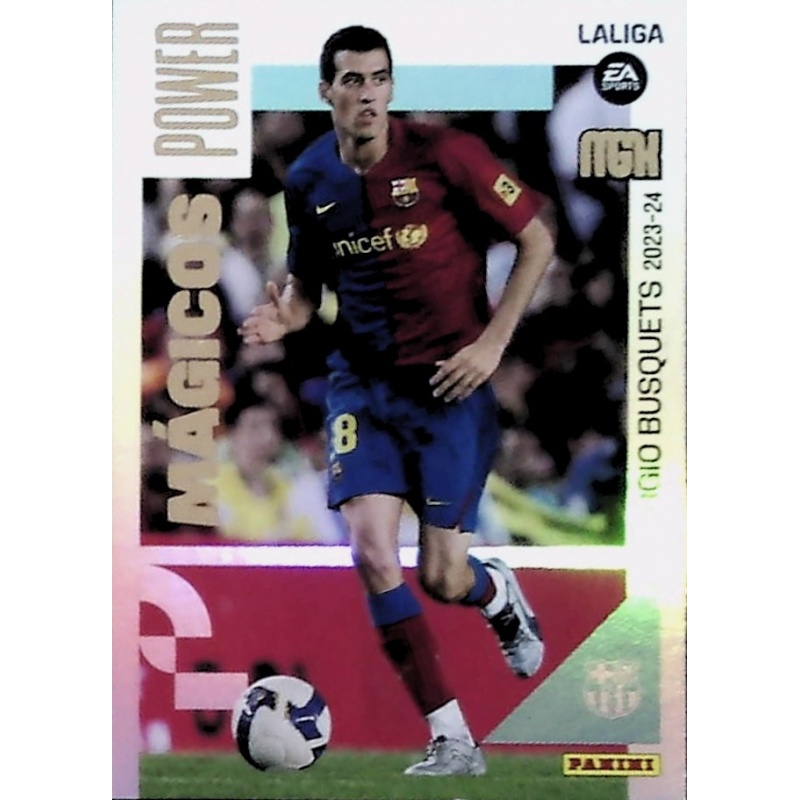 Sale Cards Sergio Busquets Mágicos Power Barcelona Megacracks 2023 2024