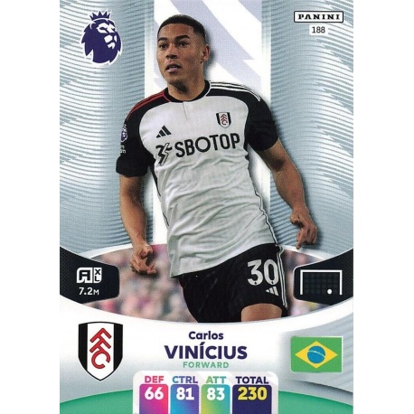 Compra Cromos Carlos Vinícius Fulham Adrenalyn XL Premier League 2023 24