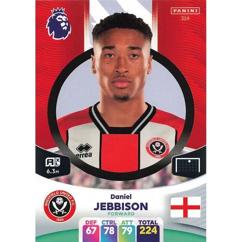 Buy Cards Daniel Jebbison Sheffield United Adrenalyn Xl Premier League