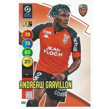 Comprar Trading Card Andreaw Gravillon Fc Lorient Panini Adrenalyn XL