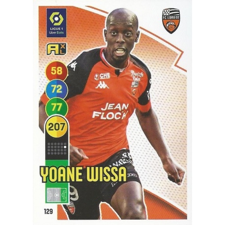 Venta Cromo Yoane Wissa Fc Lorient Panini Adrenalyn Xl Ligue