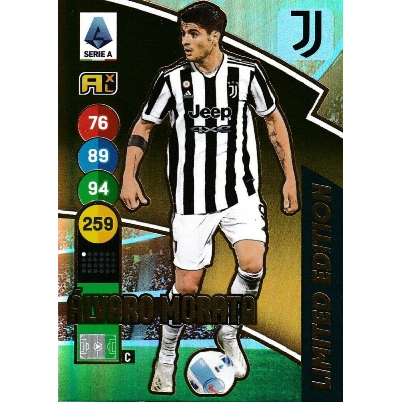 Cromos De F Tbol Alvaro Morata Limited Edition Juventus Calciatori