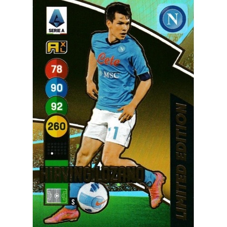 Sale Online Hirving Lozano Limited Edition N Poles Panini Calciatori