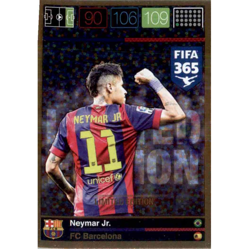 Offer Trading Card Neymar Jr Limited Edition Adrenalyn Fifa