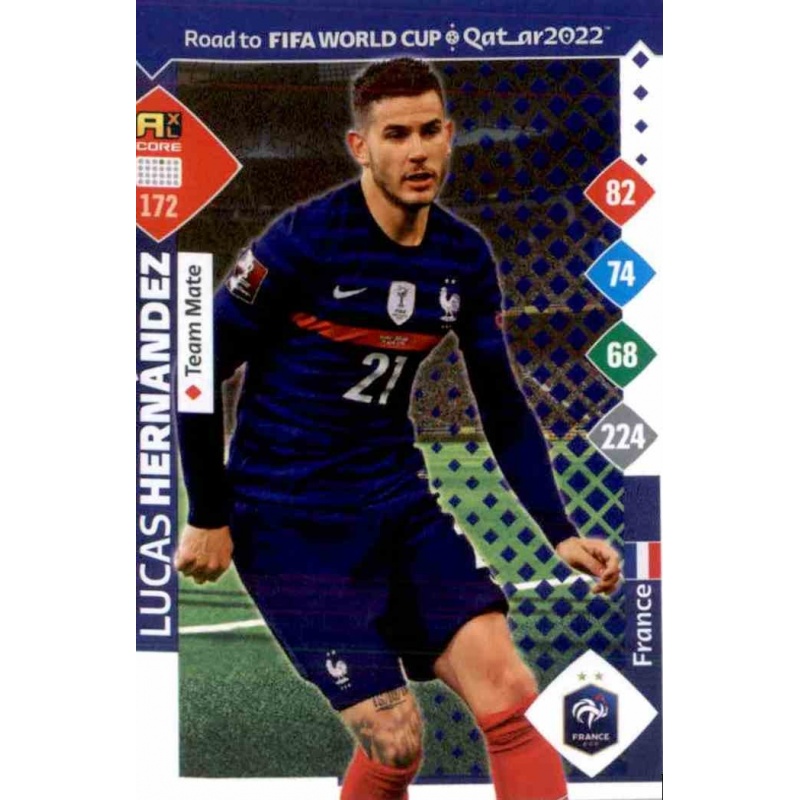 Comprar Online Lucas Hernández France Panini Adrenalyn XL Road To Fifa