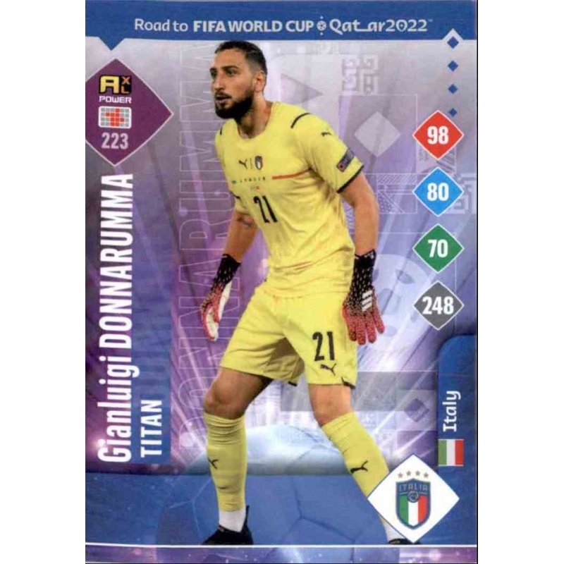 Venta Online Gianluigi Donnarumma Titan Adrenalyn XL Road To World Cup 2022