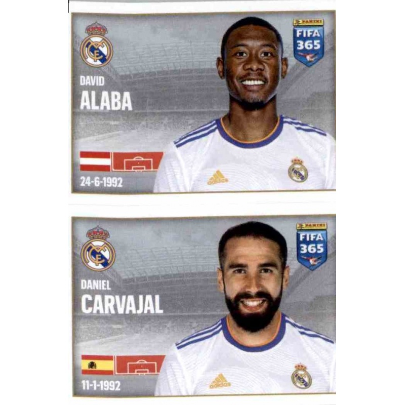 Sale Sticker Of David Alaba Daniel Carvajal Panini Fifa Album