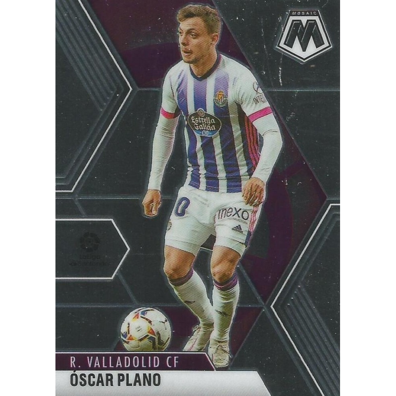 Cromos de Fútbol Oscar Plano Valladolid Panini Mosaic La Liga 2021