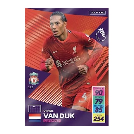 Comprar Online Virgil Van Dijk Liverpool Panini Adrenalyn Xl Premier