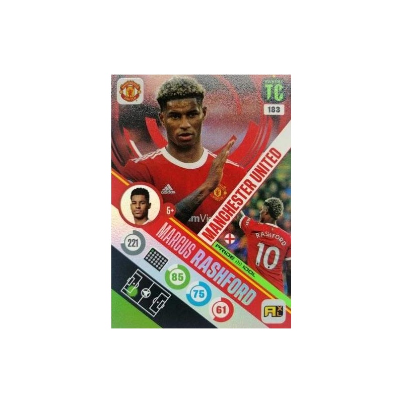 Sale Trading Cards Marcus Rashford Manchester United Idol Adrenalyn XL