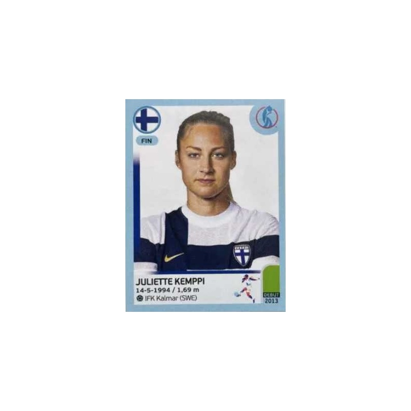 Sale Sticker Of Juliette Kemppi Finland Panini Women S Euro 2022