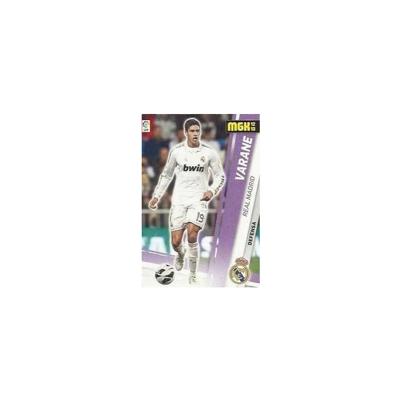 Venta Online Varane Fichas Bis Real Madrid Panini Megacracks