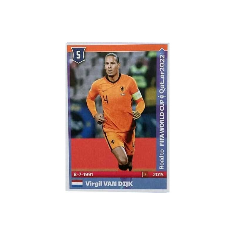 Oferta Cromo Virgil Van Dijk Netherlands Panini Road To Qatar Stickers