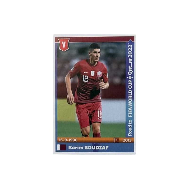 Comprar Cromos Karim Boudiaf Qatar Road To Fifa World Cup 2022 Panini