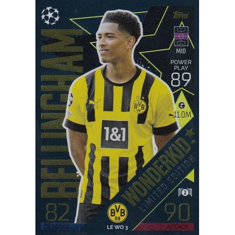 Jude Bellingham Limited Edition Wonderkid Borussia Dortmund LE WO 3