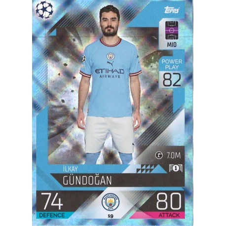 Ilkay Gundogan Manchester City Crystal 19