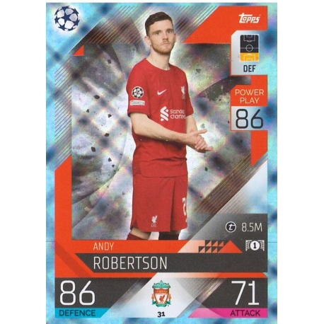 Andy Robertson Liverpool Crystal 31