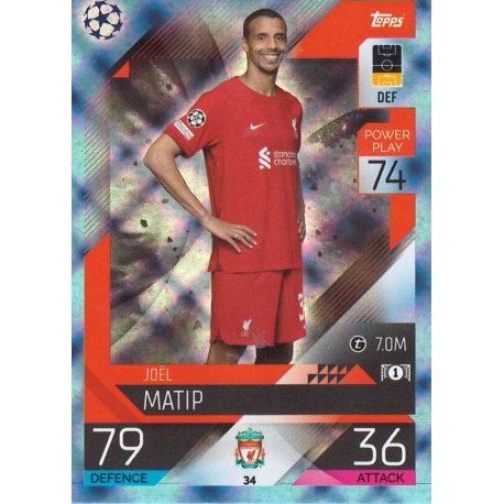 Joel Matip Liverpool Crystal 34