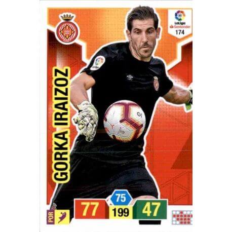 Gorka Iraizoz Girona 174 Adrenalyn XL La Liga Santander 2018-19