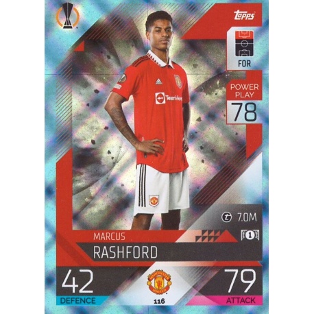 Marcus Rashford Manchester United Crystal 116