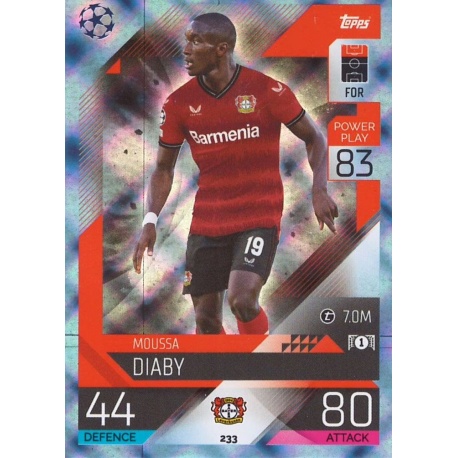 Moussa Diaby Bayer 04 Leverkusen Crystal 233