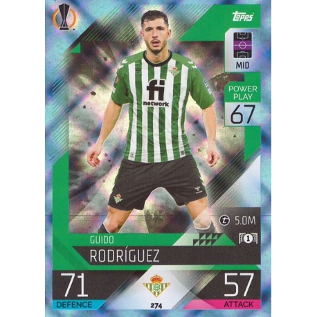 Guido Rodríguez Real Betis Crystal 274