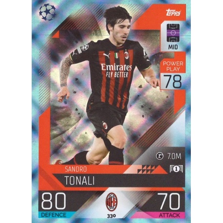 Sandro Tonali AC Milan Crystal 330