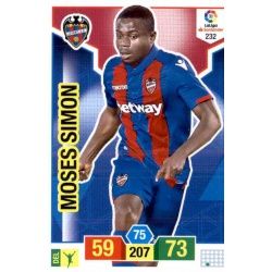 Moses Simon Levante 232 Adrenalyn XL La Liga Santander 2018-19