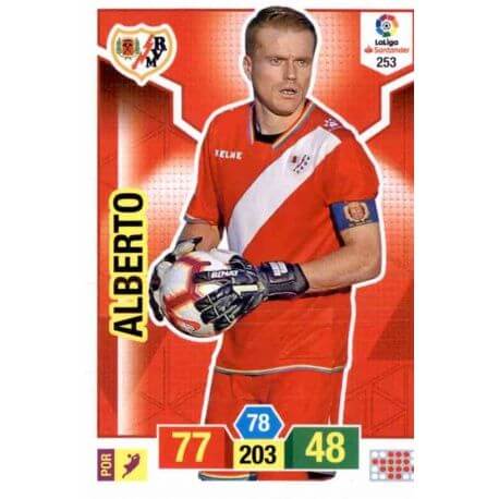 Alberto Rayo Vallecano 253 Adrenalyn XL La Liga Santander 2018-19