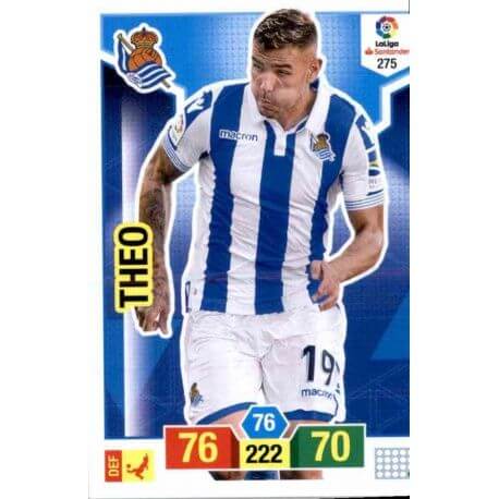 Theo Real Sociedad 275 Adrenalyn XL La Liga Santander 2018-19