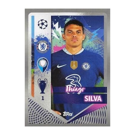 Offer Soccer Cards Thiago Silva Chelsea Topps Champions League 