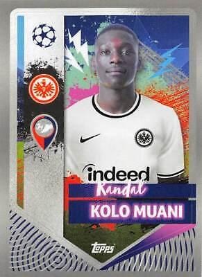 Sale Cards Randal Kolo Muani Eintracht Frankfurt Topps Champions 
