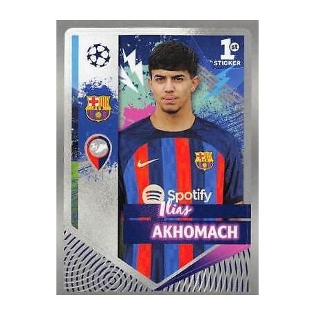 Ilias Akhomach - 1st Sticker Barcelona 202