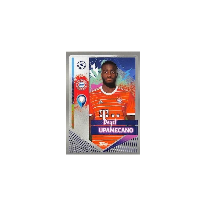 Football - football - Bayern Munich 2023/2024 - carte officielle Dayot  Upamecano