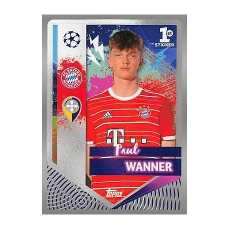 Paul Wanner - 1st Sticker Bayern Munich 217