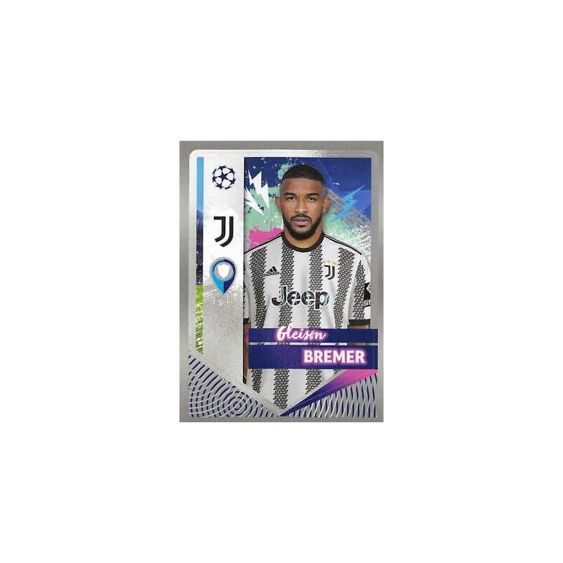 Sale Sticker Gleison Bremer Juventus Topps Champions League