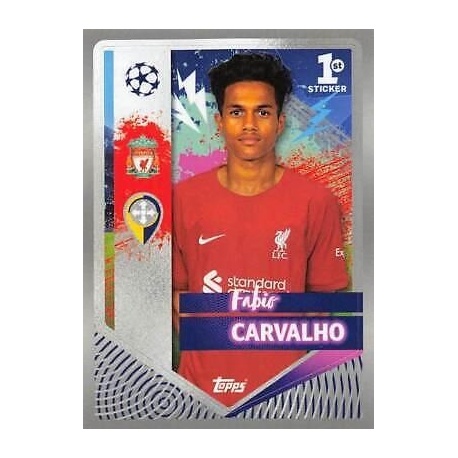 Fabio Carvalho - 1st Sticker Liverpool 307