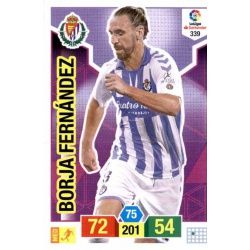 Borja Fernández Valladolid 339 Adrenalyn XL La Liga Santander 2018-19