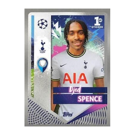 Djed Spence - 1st Sticker Tottenham Hotspur 466