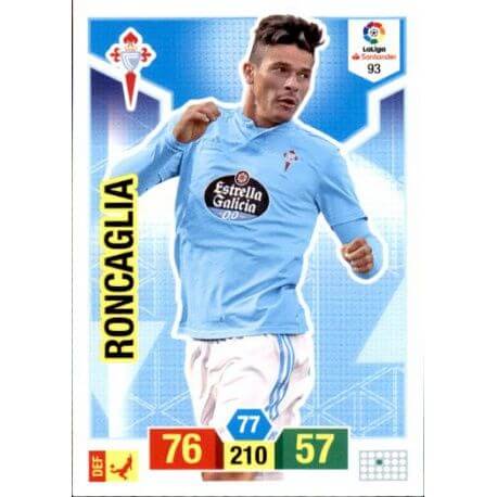 Roncaglia Celta 93 Adrenalyn XL La Liga Santander 2018-19