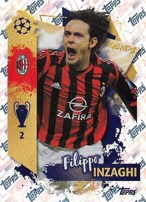 Offer Soccer Cards Filippo Inzaghi Legends Topps Champions League 