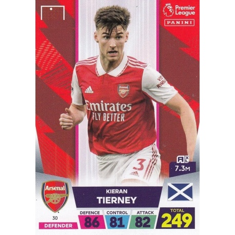 Kieran Tierney Arsenal 30