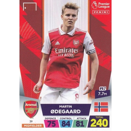 Martin Ødegaard Arsenal 39