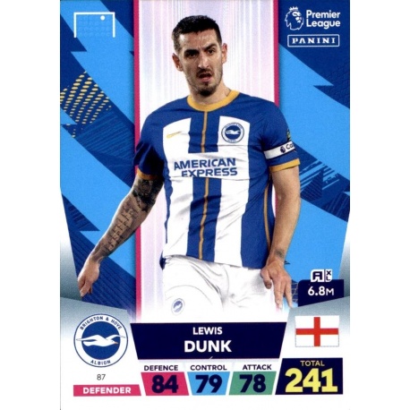 Lewis Dunk Brighton & Hove Albion 87